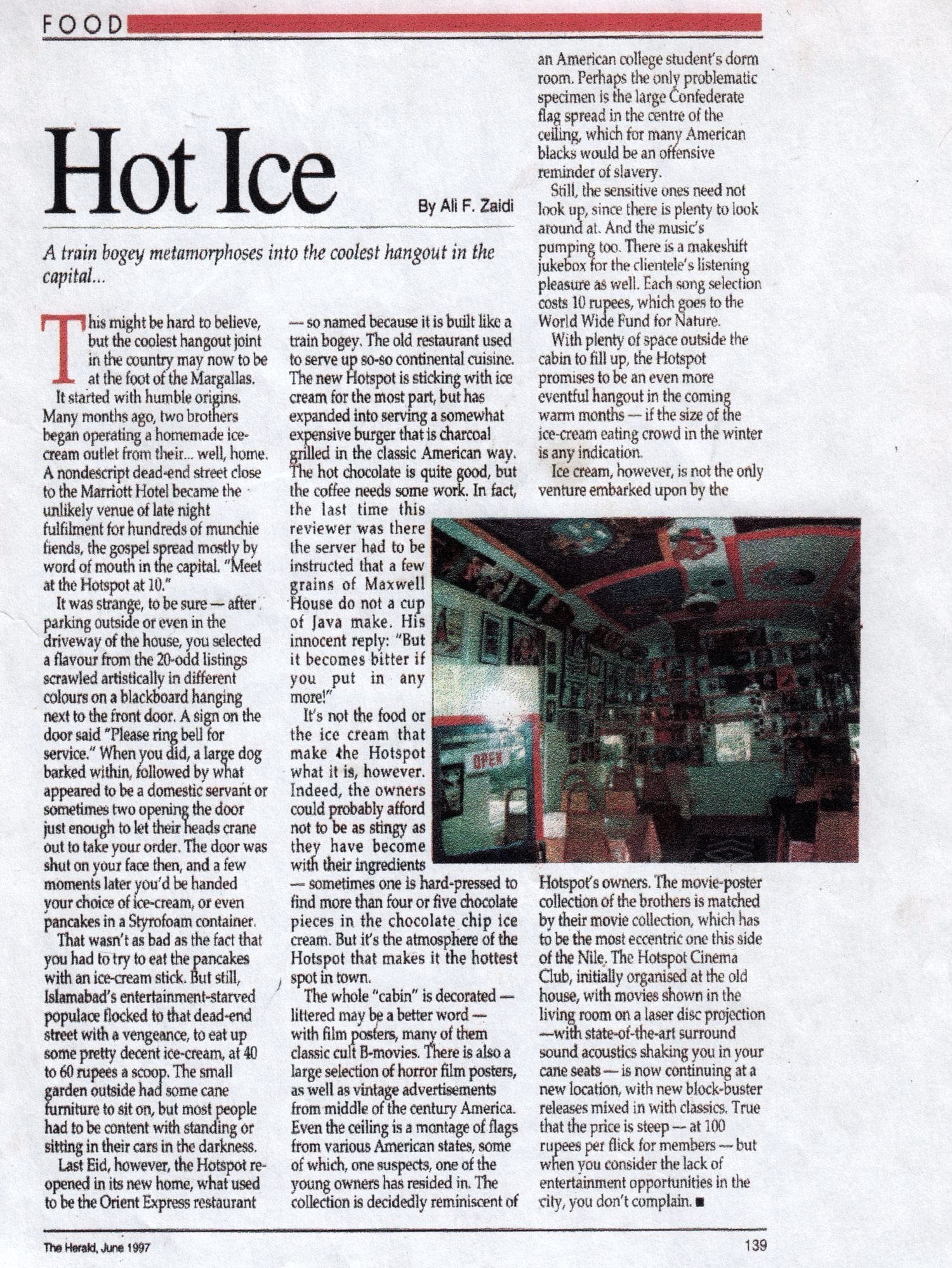 "The Coolest Hangout in Islambad" - Herald