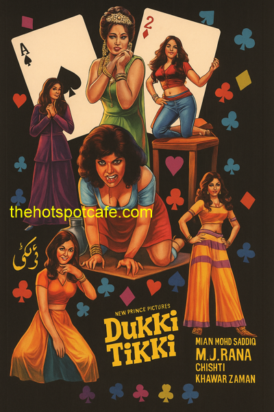 Dukki Tikki AKA Club Dancer Tin Sign