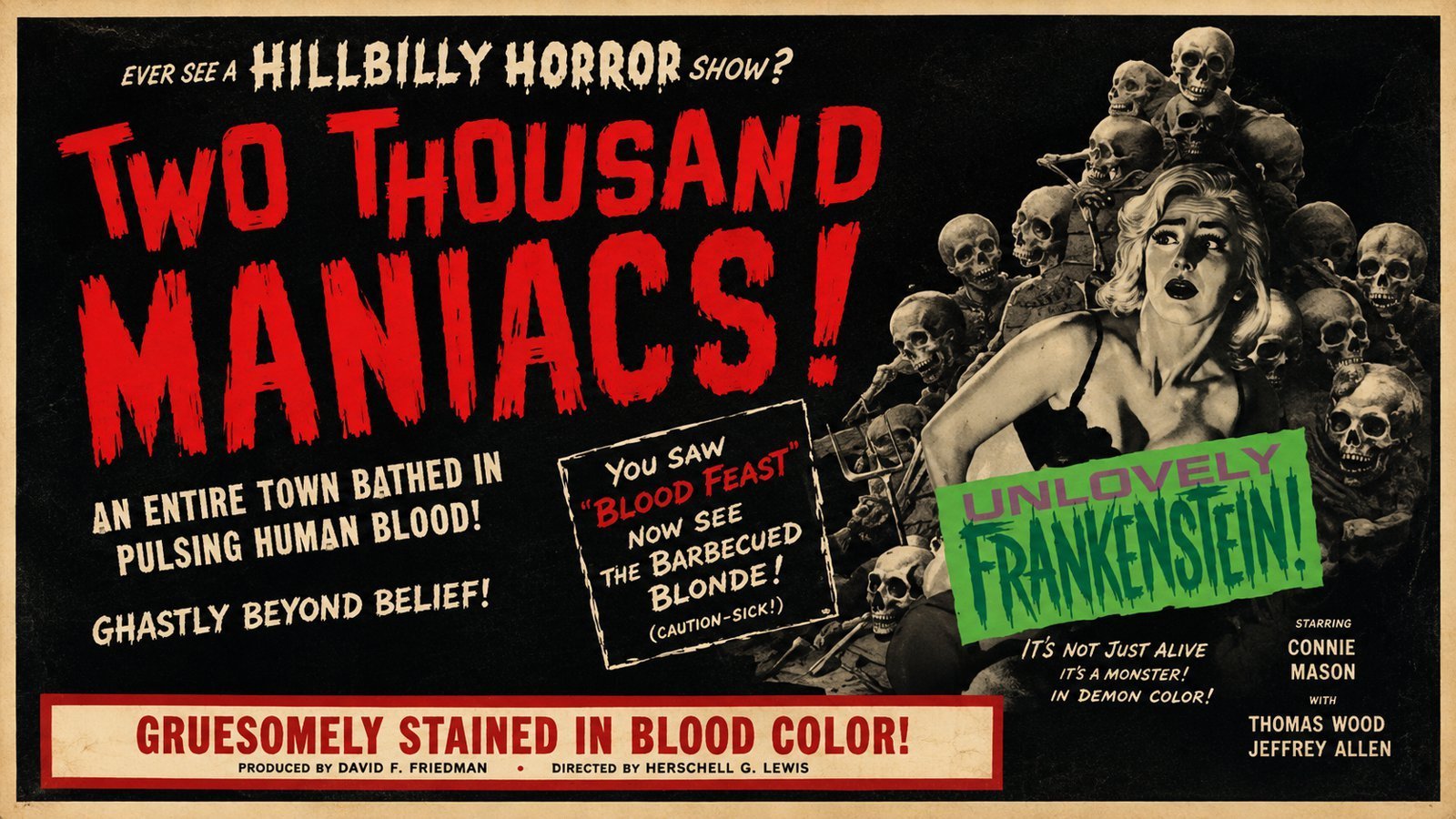 2,000 Maniacs (1964)
