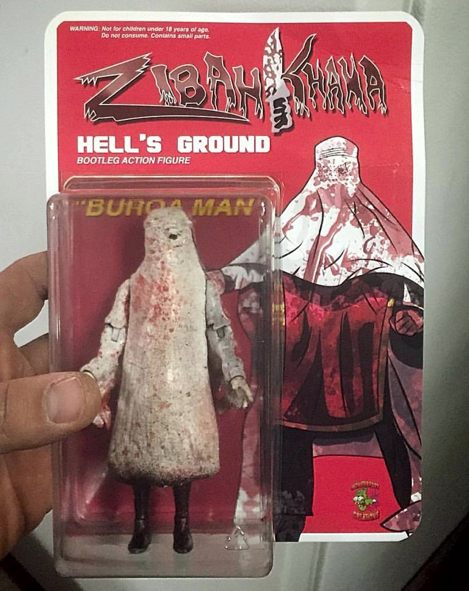 The Burqaman honoured with an Action Figure!
