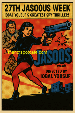 Jasoos "27th Week" Tin Sign